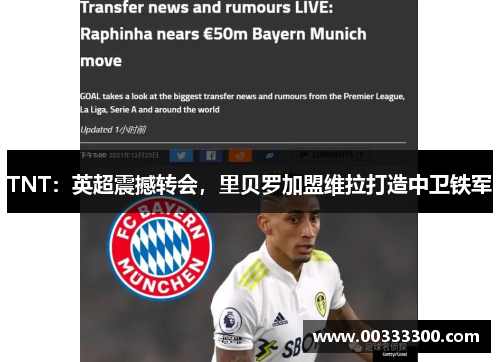 TNT：英超震撼转会，里贝罗加盟维拉打造中卫铁军